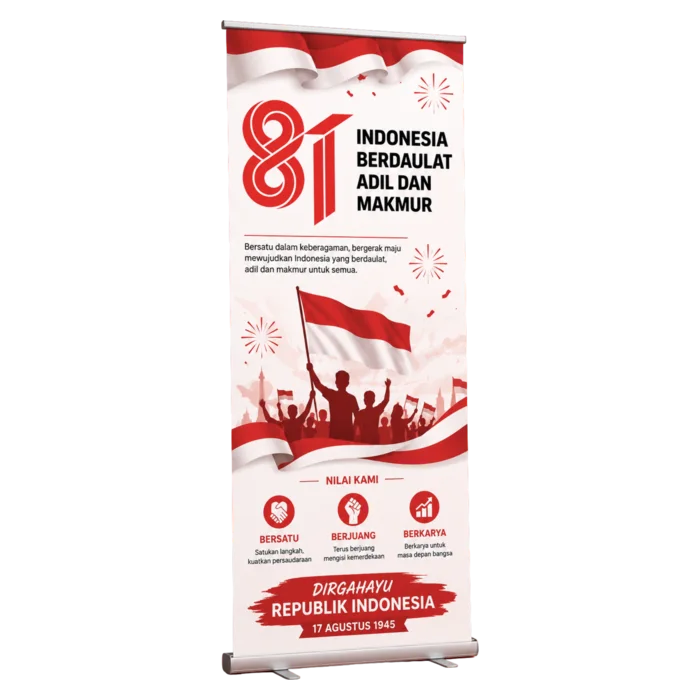 Roll & Standing Banner — Dexprint Karawang